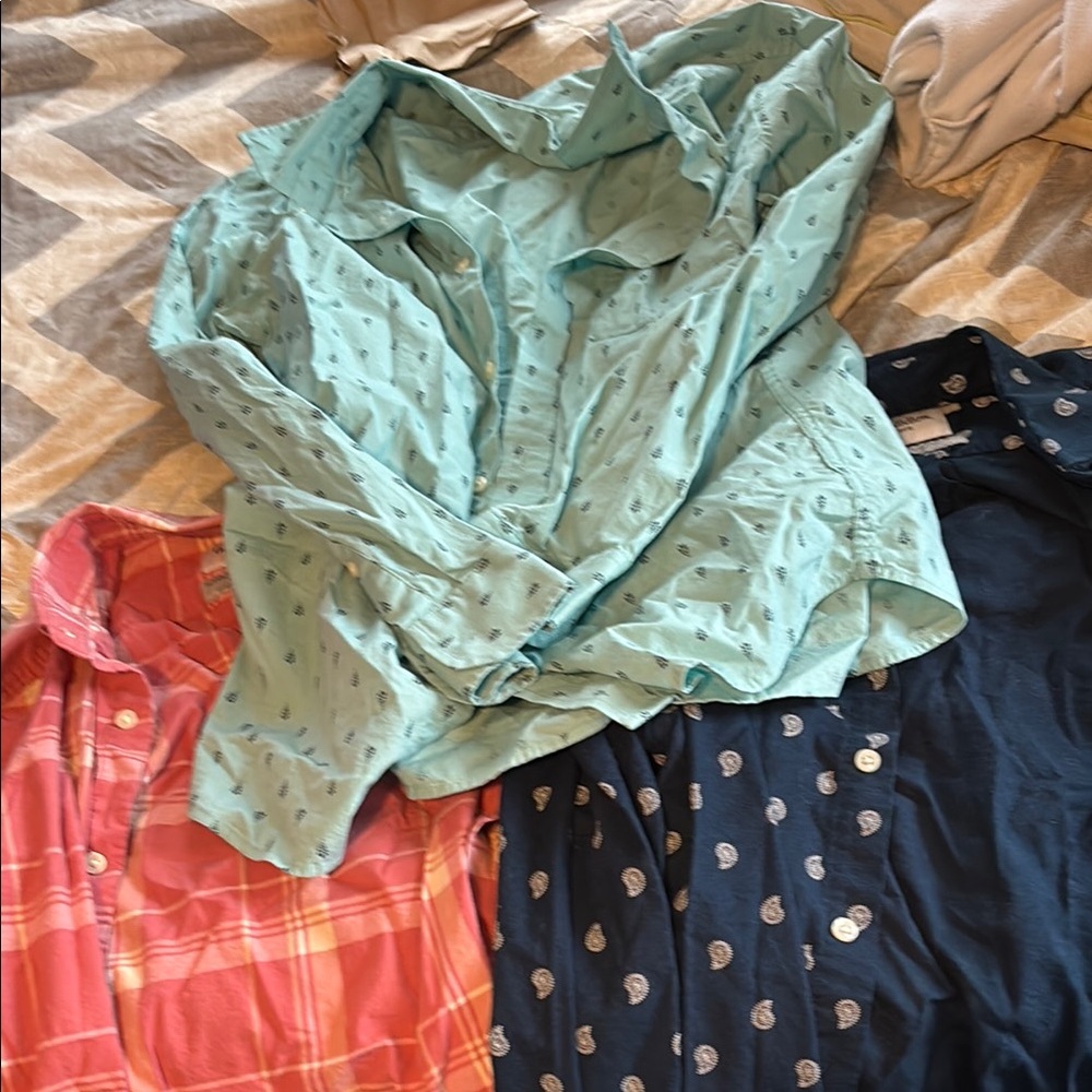 Set of Three Button-Up Shirts